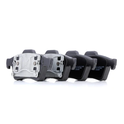 Image of 1360304, 1805813, 4387371, AV612M008BA Brake pad set FEBI BILSTEIN 16428 Rear Axle excl. wear warning contact RENAULT: MEGANE 2, ESPACE 4