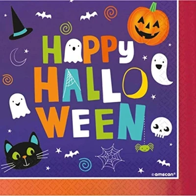 Image of Amscan 9907444 Ln Hallo Ween Friends