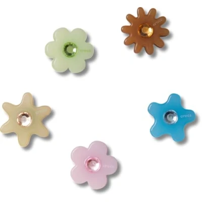 Image of Crocs Enlighten Flower 5 Pack women&#039;s Aftercare kit in Multicolour