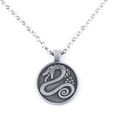 Image of XJruixi The Seven Deadly Sins Meliodas Escanor Necklace Nanatsu No Taizai Lion Boar Goat Fox Protagonist Tattoo Pendant Choker Jewelry