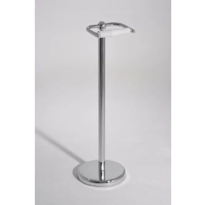 Image of OPUS Free Standing Toilet Roll Holder,Silver