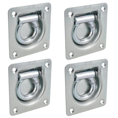 Image of AB Tools Maypole Recessed Tie Down/Lashing Eye/Ring/Anchor PACK of 4 TR082