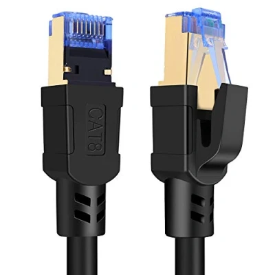 Image of SEPWIK CAT8 Ethernet Cable 40Gbps 2000Mhz High Speed Gigabit SFTP LAN Network Internet Cables RJ45 Gold Plated Connector for Switch Router Modem Gaming Xbox Smart Home
