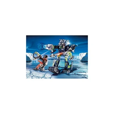 Image of Playmobil 70233 Top Agents V Arctic Rebels Ice Robot, for Children Ages 6+, Fun Imaginative Role Play, PlaySets Suitable 4+