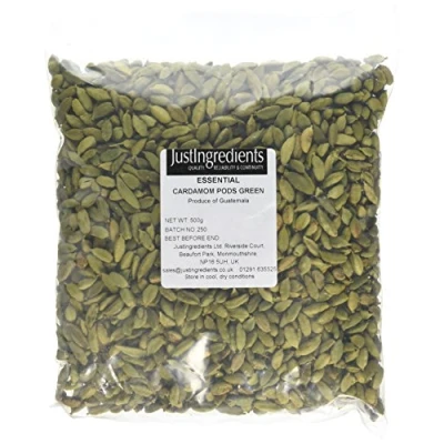 Image of JustIngredients Essentials Cardamom Pods Green, 500 g