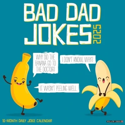 Image of Bad Dad Jokes 2025 Wall