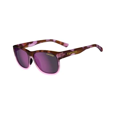 Image of Tifosi Swank XL Single Lens Sunglasses, Pink Tortoise, One Size