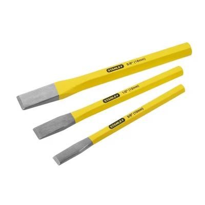 Image of Stanley 3 pce Cold Chisel Set