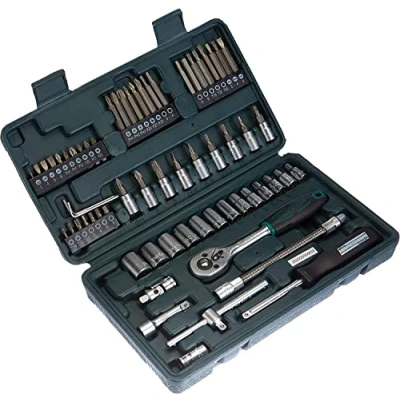 Image of Mannesmann Socket Set/CV Steel/VPA/GS Approved (65 Pieces)