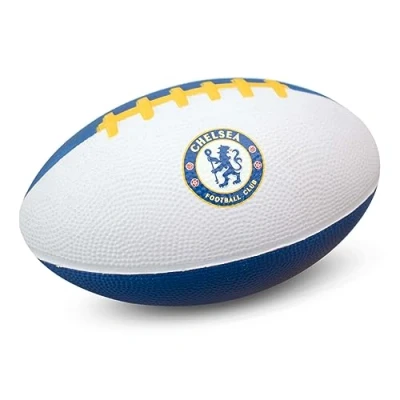 Image of Hy Pro Officially Licensed Manchester City F.C. Mini Foam American Football Man City, Foam, Soft, Indoor and Outdoor Play, Adults, Kids, Youth