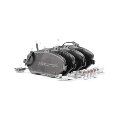 Image of 425377 brake pad set BREMBO P 61 078 incl. wear warning contact with caliper screws accessories CITROËN: C5 3, III Estate, C6 Saloon