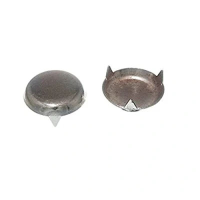 Image of Merriway BH05289 (20 Pcs) Knock In Furniture Slide Glide Domes of Silence, BZP 19mm Pack 20 Pieces