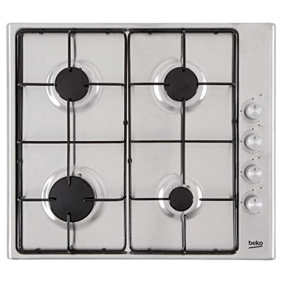Image of Beko CIHG21SX 60cm Gas Hob Stainless Steel/Four Burners