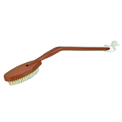 Image of Aidapt Extra Long Handle Shower Bath Brush Back Scrubber for Washing Hard to Reach Areas Aid