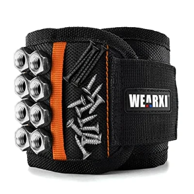 Image of WEARXI Gifts for Men, Magnetic Wristbands Men Tools, Secret Santa Stocking Fillers Dad Gifts, Who Have Everything, Gadgets Christmas