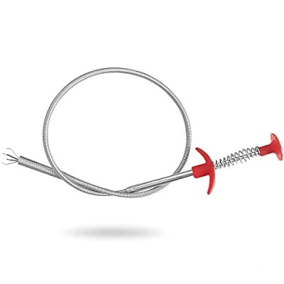 Image of YUE QIN 60 CM Claw Pick Up Tool Drain Unblocker Snake Tools Rods Lifting Grab Grabber Kitchen Sink Cleaning Hook Pipe Dredging for Bathroom Tub Toilet