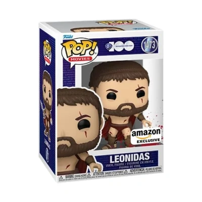 Image of Funko POP! Movies: 300 Leonidas Bloody the Movie Amazon Exclusive Collectable Vinyl Figure Gift Idea Official Merchandise Toys for Kids &amp; Adults Movies Fans