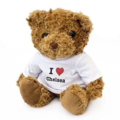 Image of NEW I LOVE CHELSEA Teddy Bear Cute And Cuddly Gift Present Birthday Xmas Valentine