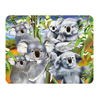 Image of 3D LiveLife Magnet Koala Cuddle from Deluxebase. Lenticular Fridge Magnet. Magnetic decor for kids and adults with artwork licensed renowned artist, Michael Searle