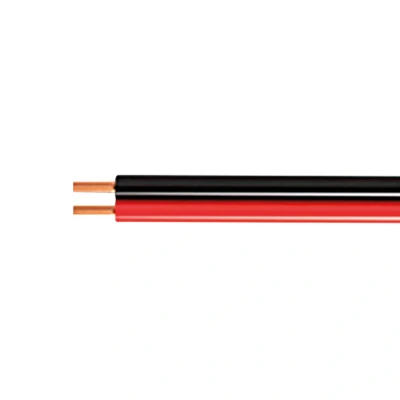 Image of 2 Core Cable 1.00mm² Red/Black 1M Wire Integral LED