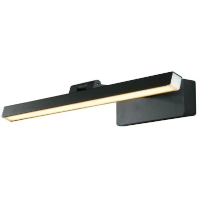 Image of Corfu 40cm Picture Light Black Metal