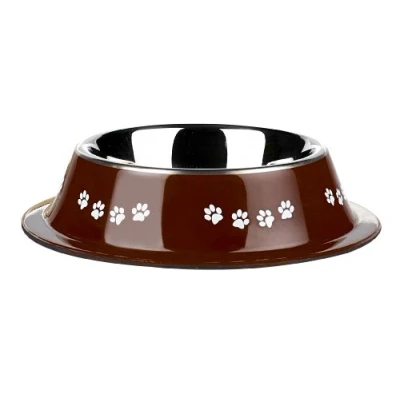 Image of Classic Pet Products Posh Paws Non Tip Dish, 500 ml, Chocolate