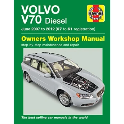 Image of Haynes Volvo V70 Diesel (June 07 12) Repair Manual (Paperback)