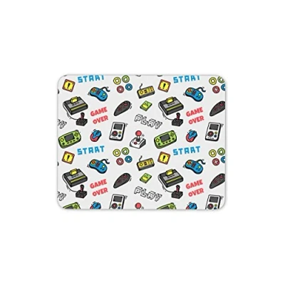 Image of Destination Vinyl ltd Gamer Mouse Mat Pad Games Console Retro Kids PC Computer #8288