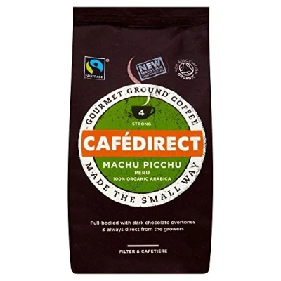 Image of Cafédirect Fairtrade Organic Macchu Picchu Roast &amp; Ground Coffee (227g)