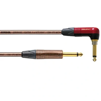 Image of CSI 3 RP Metal Silent Unbalanced Cable, Jack TS (Mono)/Jack (Mono) Angled m