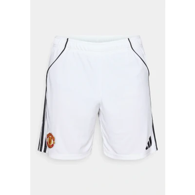 Image of adidas Performance Manchester United HOME Shorts Club wear, Men&#039;s, Size: Medium, White