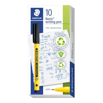 Image of STAEDTLER 307 9 Noris Handwriting Pen Black (Box of 10)