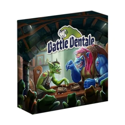 Image of Bright Eye Games, Battle Dentale, Strategy Board Game in English for 2 Players Ages 8+