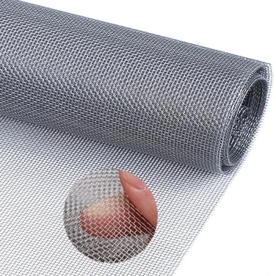 Image of Filter Screen Sheets Stainless Steel Air Vent Mesh Cover Wire Roll 30x120cm Woven 30 Fine Sheet for Vents Brick Home Kitchen Garden