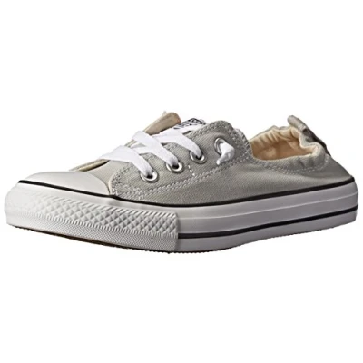 Image of Converse Women&#039;s Shoreline Slip on Sneaker, Grey, 6.5 UK