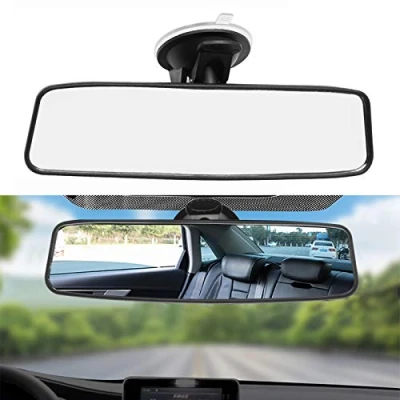 Image of Anxingo Rear View Mirror, Adjustable Car Interior Mirror Seat Child Safety for Universal Cars Trucks SUV 8.46&quot;(215mm)