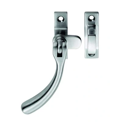 Image of Carlisle brass WF11SC Bulb END Casement Fastener (Suitable for Weather Stripped Windows), Satin Chrome