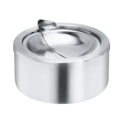 Image of Blomus Ashtray with Hinged Lid Diameter 12 cm