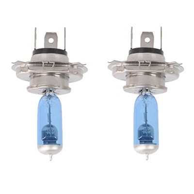 Image of Mintice 2 X Car Vehicle Bright H4 100W 6000K Xenon Gas Halogen Headlight White Light Lamp Bulbs