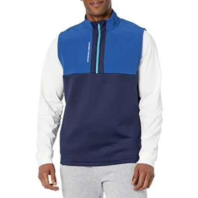 Image of Under Armour UA Storm Daytona Vest, (471) Blue Mirage / Midnight Navy Reflective, M