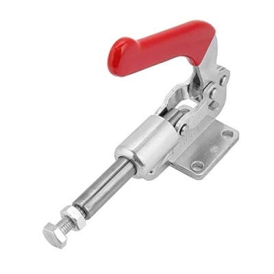 Image of Toggle Clamps Quick Release Akozon Clamp Iron Galvanized Fixed Holding Latch Push Pull Action Hand Tool for Machine Operation, Woodworking, Welding, Molding(GH 36010)