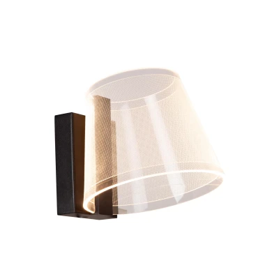 Image of Lucide KORGIS Wall light LED 1x10W 3000K IP44 Transparant