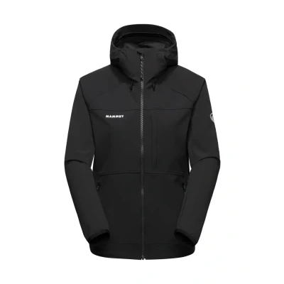 Image of Mammut Ultimate Comfort SO Soft shell jacket, Women&#039;s, Size: XL, Black