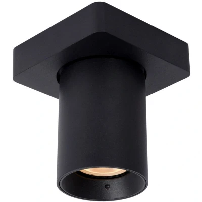 Image of Nigel Modern Ceiling Spotlight LED Dim to warm GU10 1x5W 2200K/3000K Black