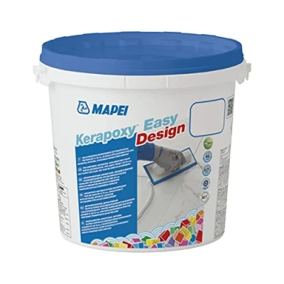 Image of MAPEI Kerapoxy Easy Design 103 MOON WHITE 3 kg decorative, acid resistant, two component epoxy grout