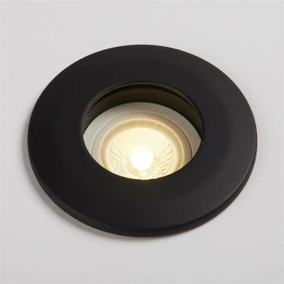 Image of Searchlight Lighting Burford Bathroom Downlight IP65 Fire Rated Black