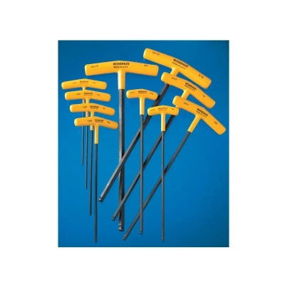 Image of Bondhus 10 Piece A/F T handled Ball Driver Set