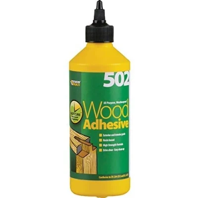 Image of Interior &amp; Exterior PVA Wood Glue 500ml