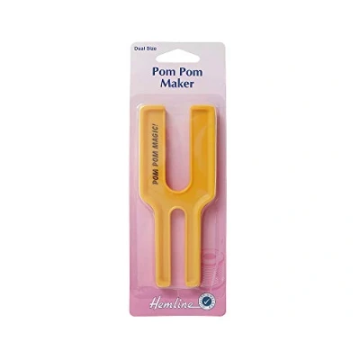 Image of Dual Size Reusable Plastic Pom Maker 3cm &amp; 5cm
