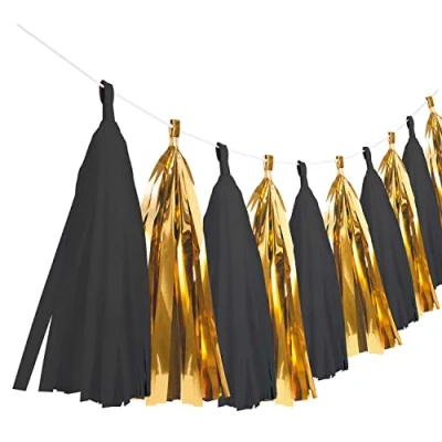Image of Amscan 9913749 Sparkling Celeb Tassel Garland